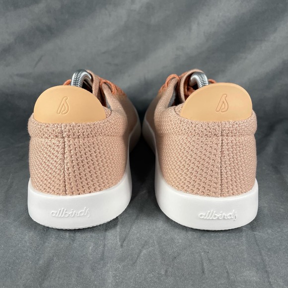Allbirds Mens Tree Piper Minimalist Shoes Sneakers Peach White Size 11 - Picture 4 of 9